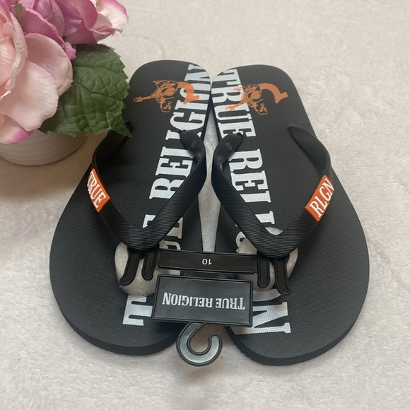 True Religion Other - TRUE RELIGION Men’s Size 10 Flip Flops NWT